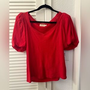 NATION LTD PUFF SLEEVE TEE